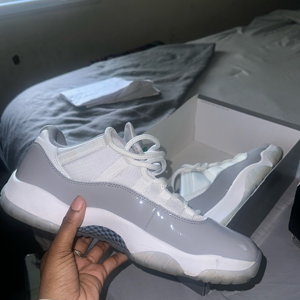 jordan retro low 11 cement grey